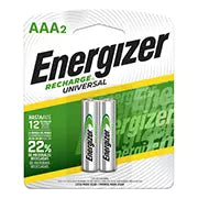 Pila Recargable Energizer AAA blíster con 2 pzas
