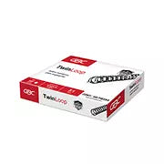 ARILLO METAL TWIN LOOP NEGRO 3/8" GB PASO 3:1 CAPACIDAD 61-75 HOJAS