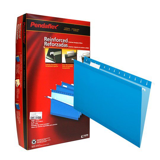 Folder colgante Pendaflex oficio color a