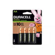 Pila recargable Duracell AA blíster con 4 pzas