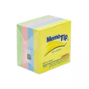 Notas adhesivas Mini Memo Tip pastel 2x2pulg 1 block con 400 hojas