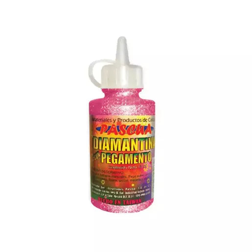 Pegamento con diamantina pascua 60ml pz