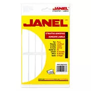Etiqueta blanca JANEL clasica no. 20 con280 etiquetas de 20x105mm