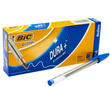 Boligrafo bic azul punto mediano 1.0 mm caja con 12 piezas
