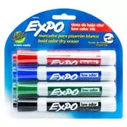Marcador para pizarron Expo estuche con 4 colores surtidos