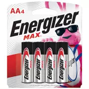 Pila alcalina Energizer AA blíster con 4pzas