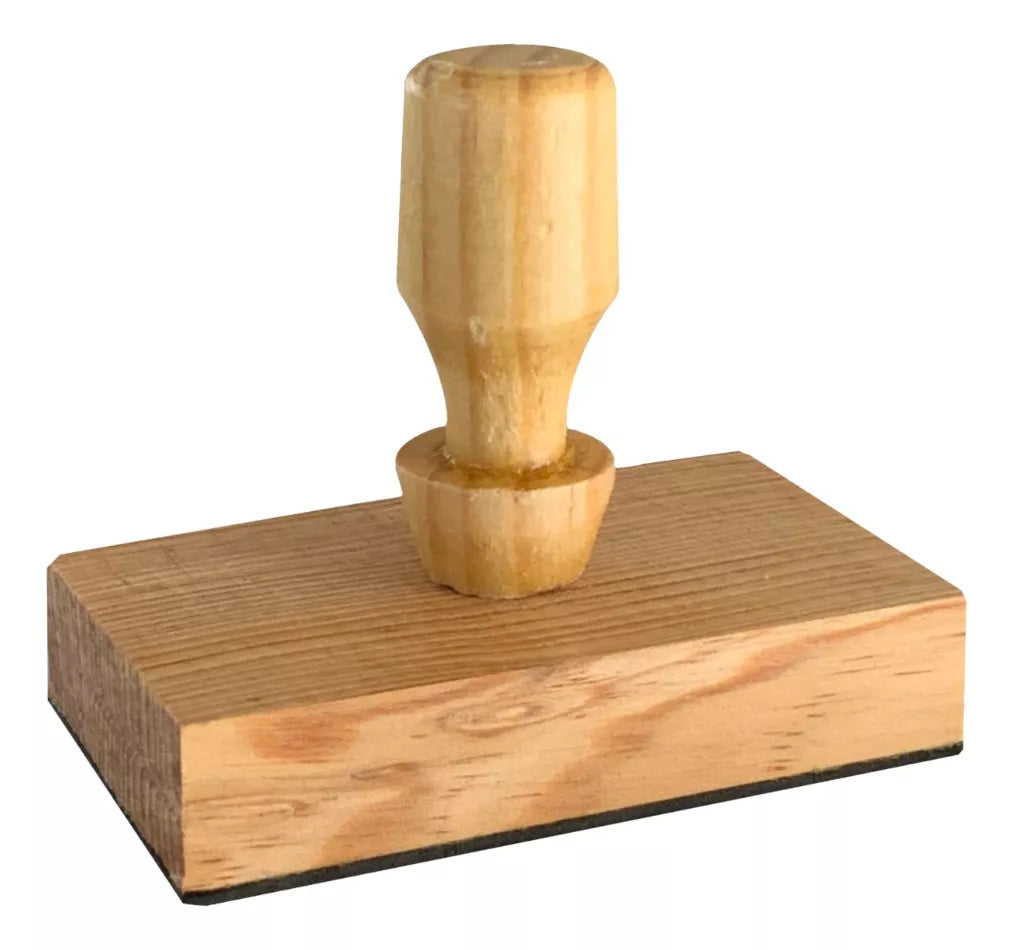Sello de madera personalizado